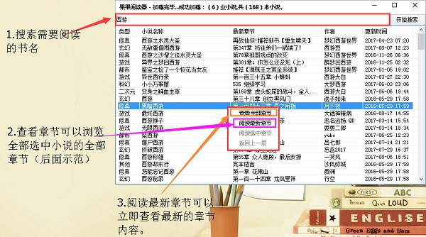 用电脑看小说