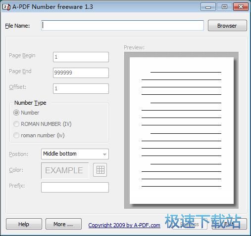 添加PDF文档页码教程