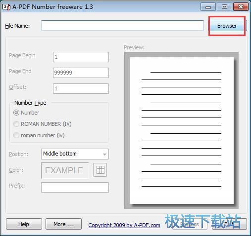 添加PDF文档页码教程