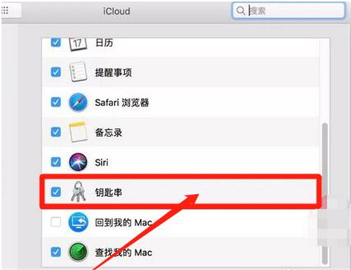 如何设置与开启iCloud钥匙串？