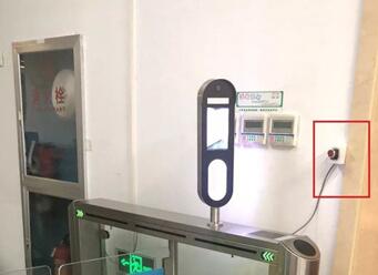 图：地震火灾中，如何快速打开人脸识别闸机门？