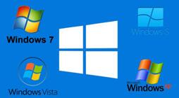 图：检查不同版别的Windows