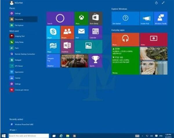 图：WIN10和WIN7