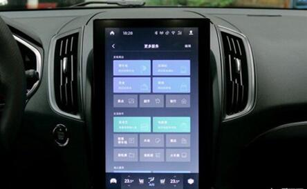 图：使用了12英寸屏的福特SYNC+