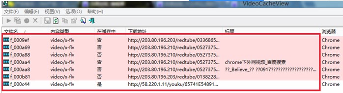Videocacheview下载使用详细教学