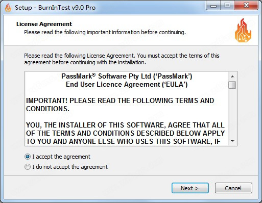 PassMark BurnInTest Pro安装教程介绍