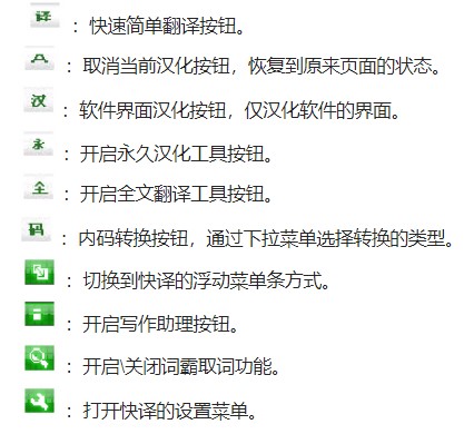 金山快译使用方法技巧