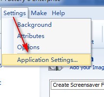 Screensaver Factory切换中文的方法