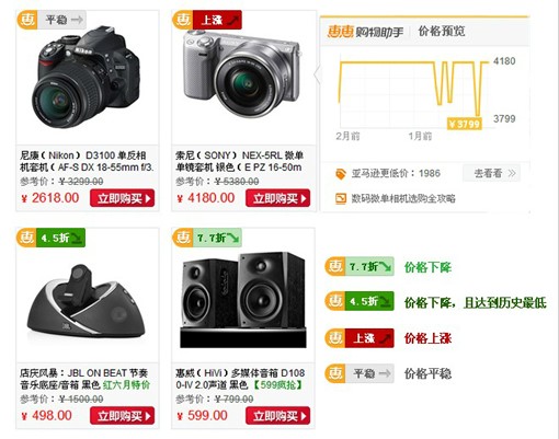 图：惠惠购物助手