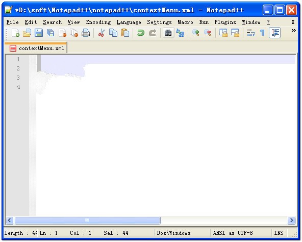 Notepad++设置中文方法