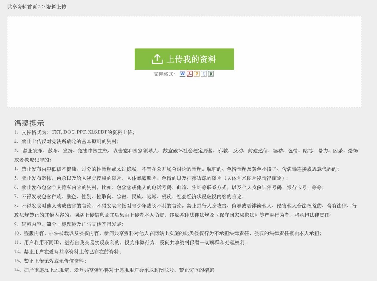 手把手教授新浪爱问共享资料使用小技巧