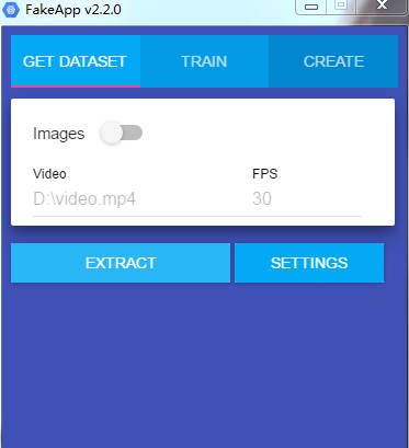 fakeapp视频换脸软件安装教程