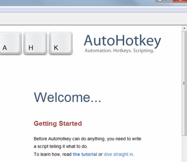 专业热键脚本语言AutoHotkey下载使用教程