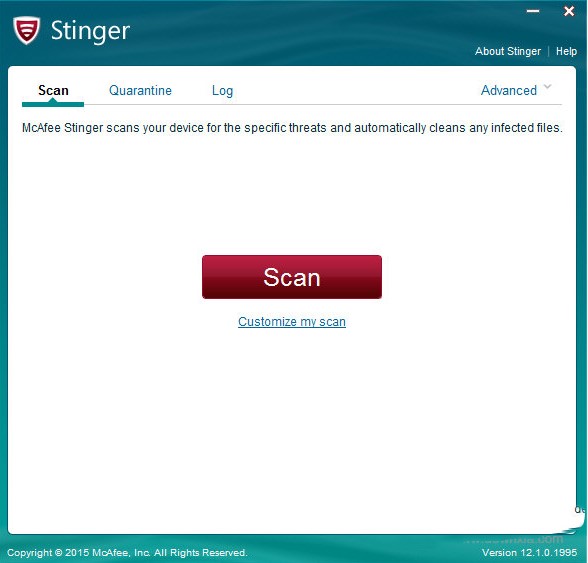 McAfee AVERT Stinger使用说明