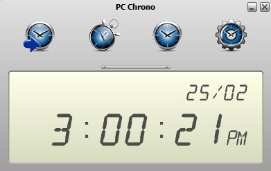 免费定时器PC Chrono下载使用方法