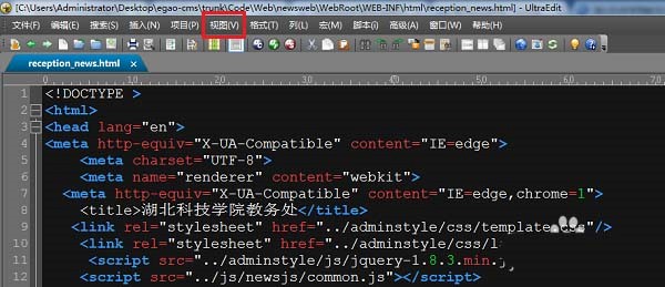 ultraedit设置字体大小教程