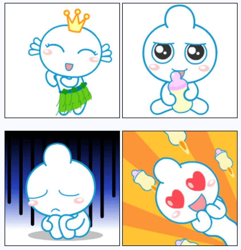 奶瓶仔QQ表情包的详细介绍及导入QQ中方法