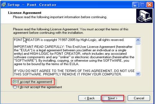 FontCreator字体设计软件安装使用方法