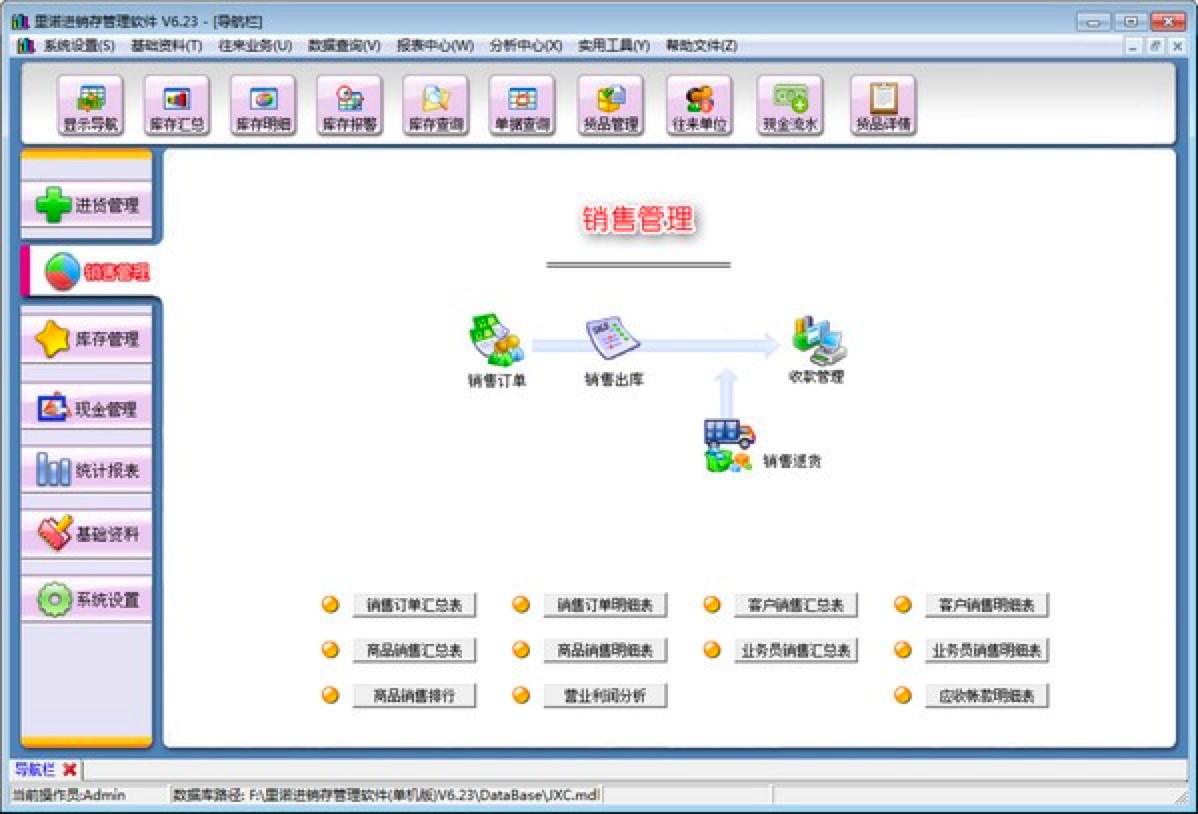 里诺进销存管理软件功能详细介绍