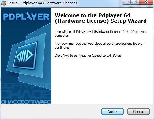 Pdplayer 安装方法