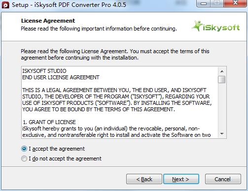 iSkysoft PDF Converter Pro 功能特点和安装说明