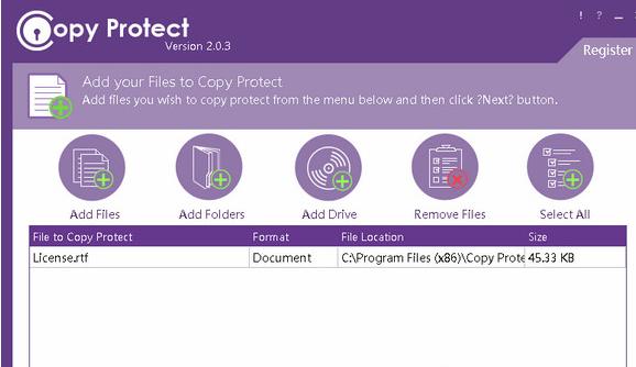 Copy Protect电脑版下载新手使用技巧图文演示