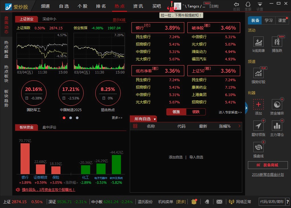 益盟爱炒股软件最新版功能特色详细介绍