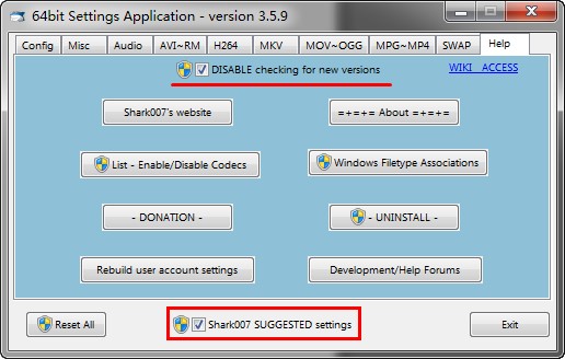 win7codecs（媒体解码器）使用方法
