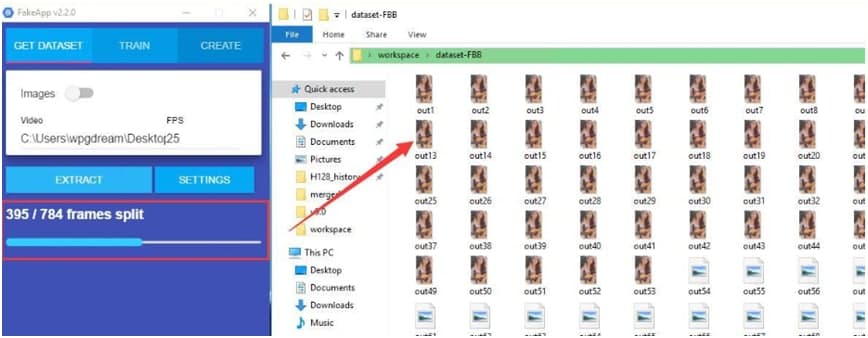FakeApp换脸软件使用教学