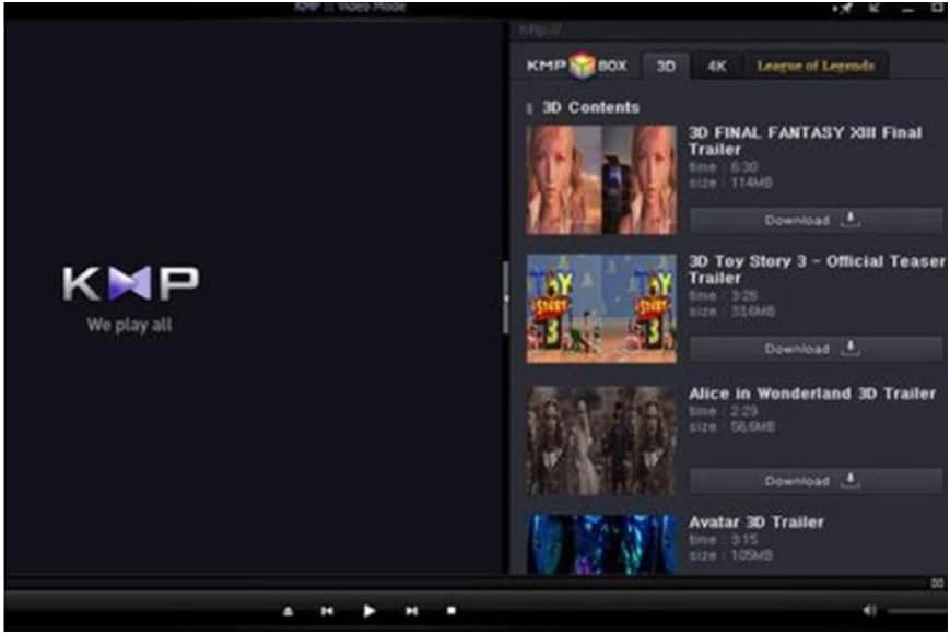 KMPlayer下载使用常见问题和解答