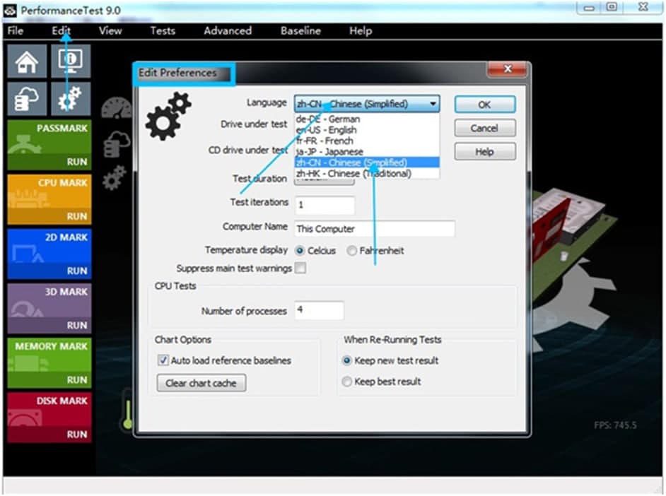 PassMark PerformanceTest（软件基准测试工具）破解教程
