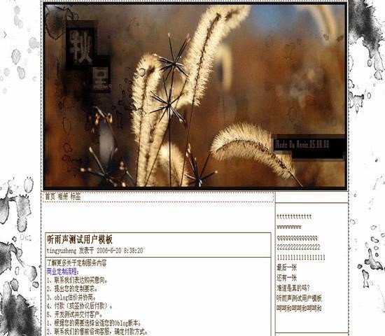 oblog详细说明