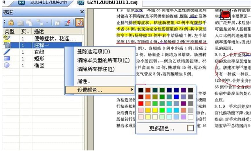 CAJViewer文本标注图文教学