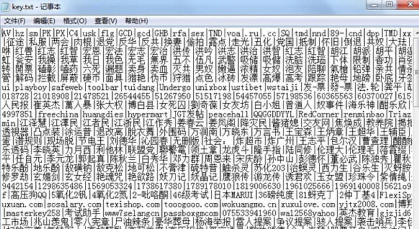 敏感词库最新最全版特点详细介绍及免费下载