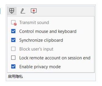 AnyDesk官方下载屏幕隐私设置教学