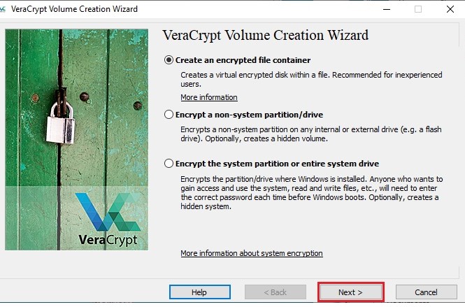 VeraCrypt分区加密软件创建加密分区教学