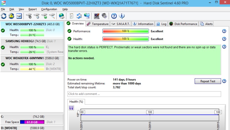 Hard Disk Sentinel官方下载新手使用图文帮助