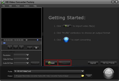 HD Video Converter Factory Pro下载转换图文教学