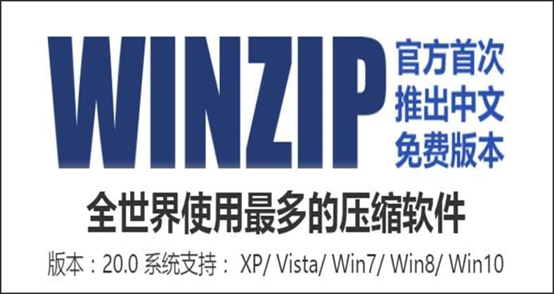 WinZip官方版软件特点和使用说明