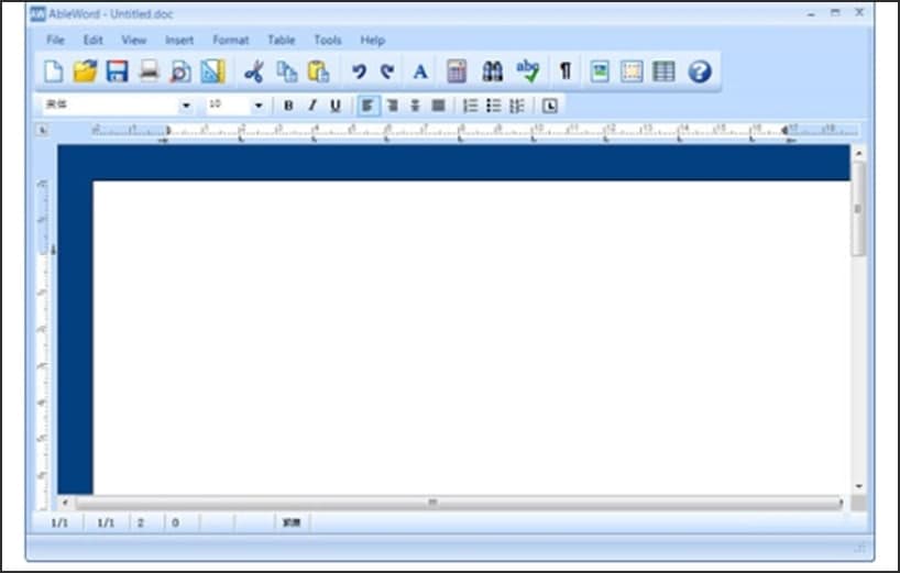 AbleWord官方下载框架制表位图文教学