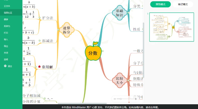 MindMaster如何绘制大学计算机思维导