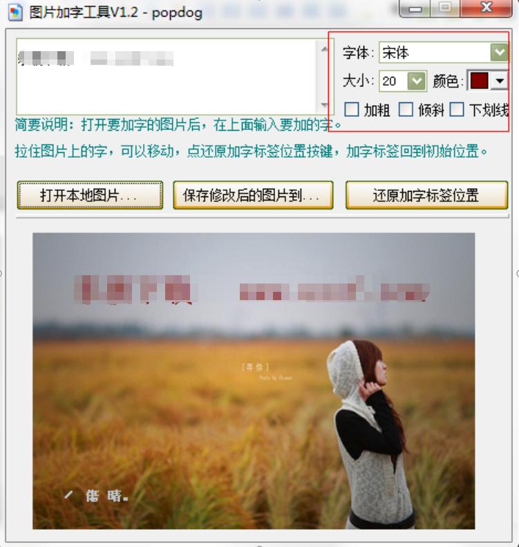 图片加字工具软件下载使用