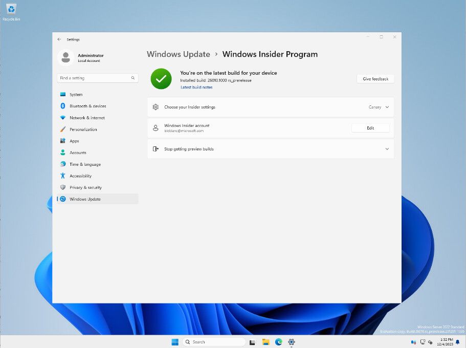 图：2024 年首个 Windows Server 预览版更新：命名为 Windows Server 2025